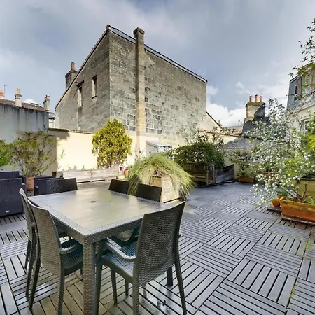 Lovely With Exceptional Terrace Apartment Bordeaux